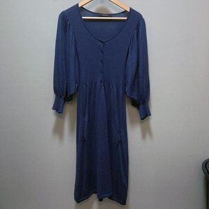Sita Murt angel sleeve wool sweater dress size 42